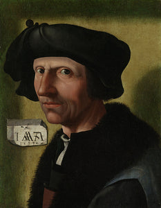 Schilderij Portret van Jacob Cornelisz van Oostsanen