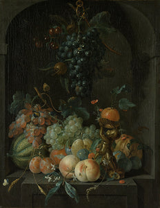 Schilderij Stilleven met vruchten