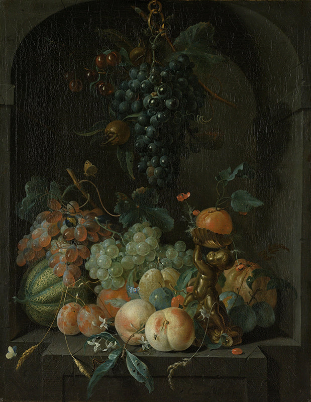 Schilderij Stilleven met vruchten