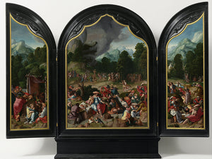 Schilderij De dans om het gouden kalf