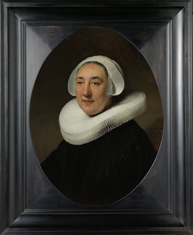 Schilderij Portret van Haesje Jacobsdr van Cleyburg