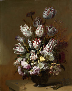 Schilderij Stilleven met bloemen