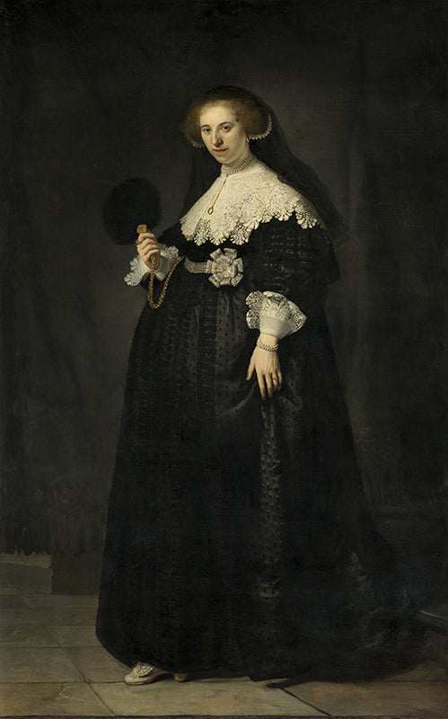 Schilderij Portret van Oopjen Coppit