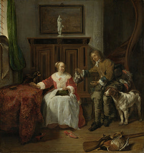 Schilderij De jagersbuit