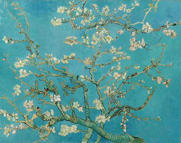 Schilderij Amandelbloesem