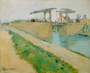 Schilderij De brug van Langlois