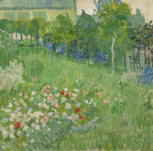 Schilderij De tuin van Daubigny