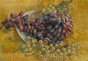 Schilderij Druiven