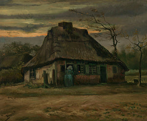 Schilderij De hut