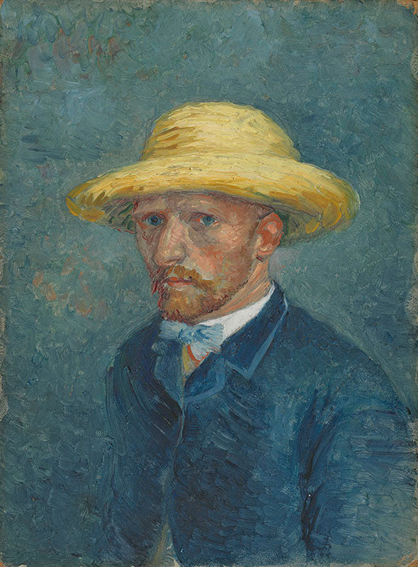 Schilderij Portret van Theo van Gogh