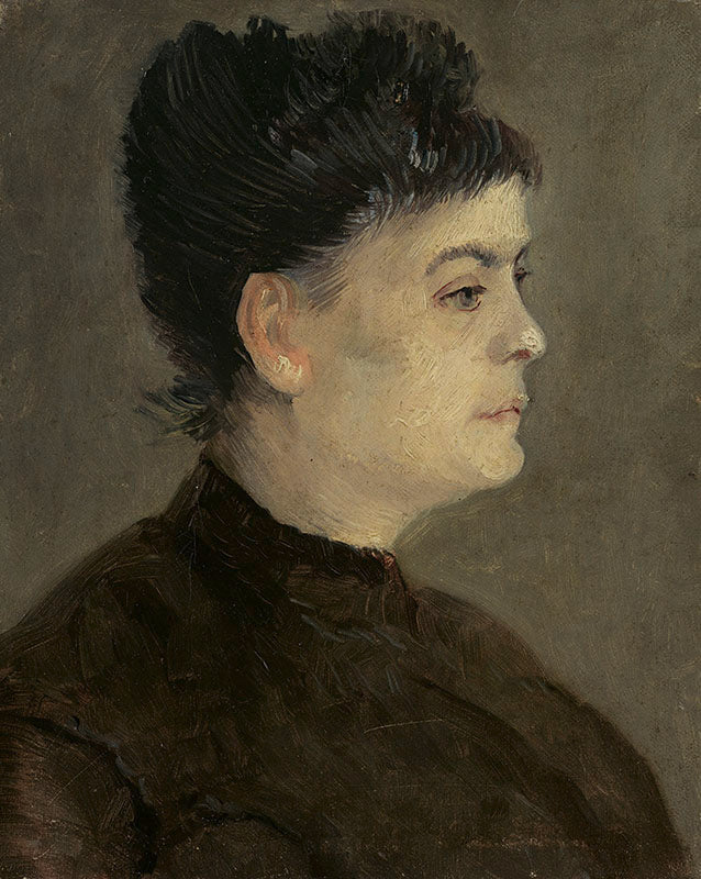 Schilderij Portret van Agostina Segatori