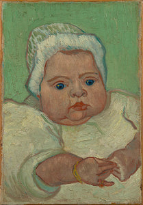 Schilderij Portret van Marcelle Roulin