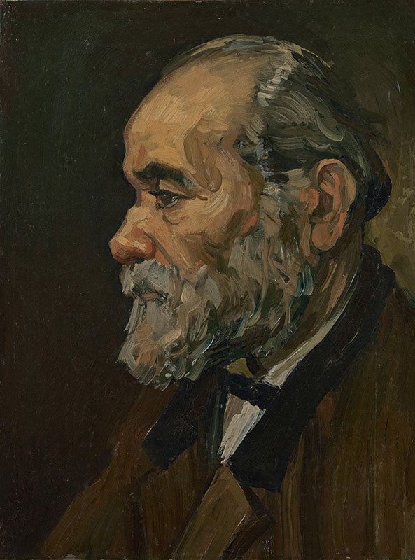 Schilderij Portret van een oude man