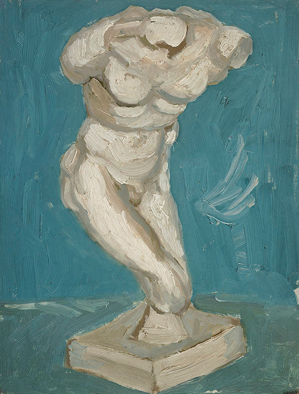 Schilderij Mannentorso