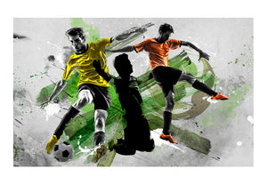 Fotobehang - Soccer stars