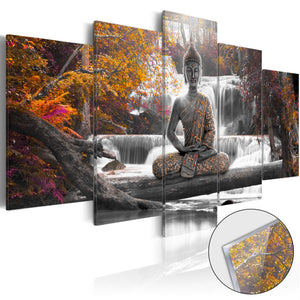 Plexiglas schilderij - Autumnal Buddha