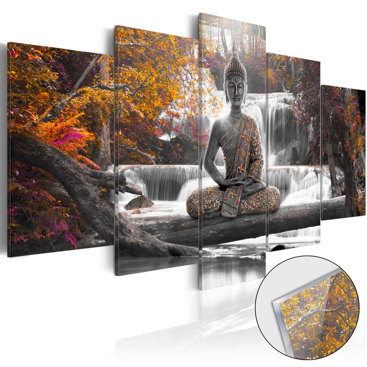 Plexiglas schilderij - Autumnal Buddha