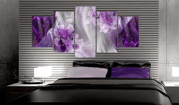 Plexiglas schilderij - Purple Utopia