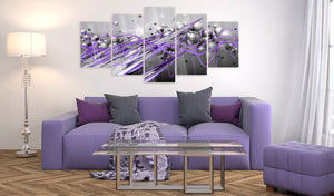 Plexiglas schilderij - Purple Strike