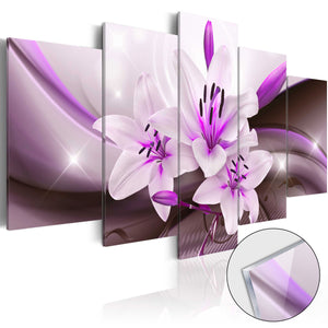 Plexiglas schilderij - Violet Desert Lily