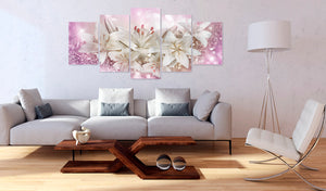 Plexiglas schilderij - Pink Courtship