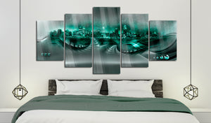 Plexiglas schilderij - Emerald City