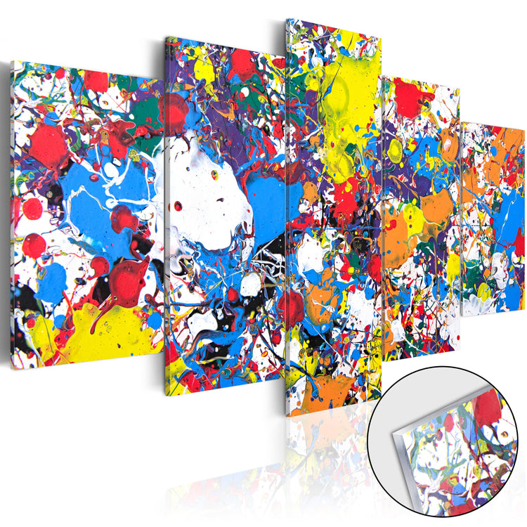 Plexiglas schilderij - Colourful Imagination