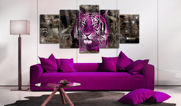 Plexiglas schilderij - Purple King