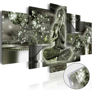 Plexiglas schilderij - Emerald Buddha