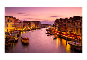 Fotobehang - Stad van de verliefden, Venice by night