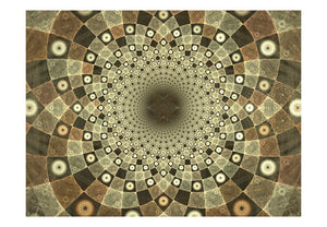 Fotobehang - Brown mosaic