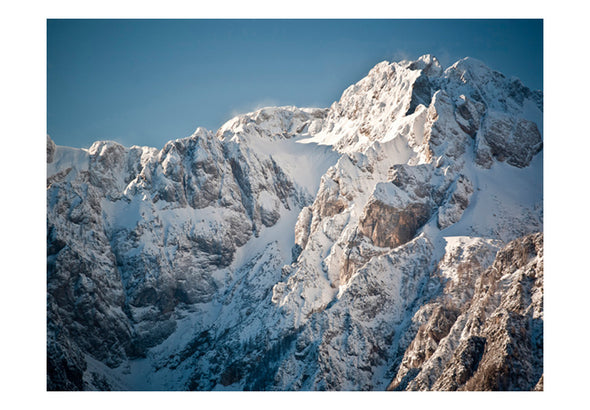Fotobehang - Winter in de Alpen