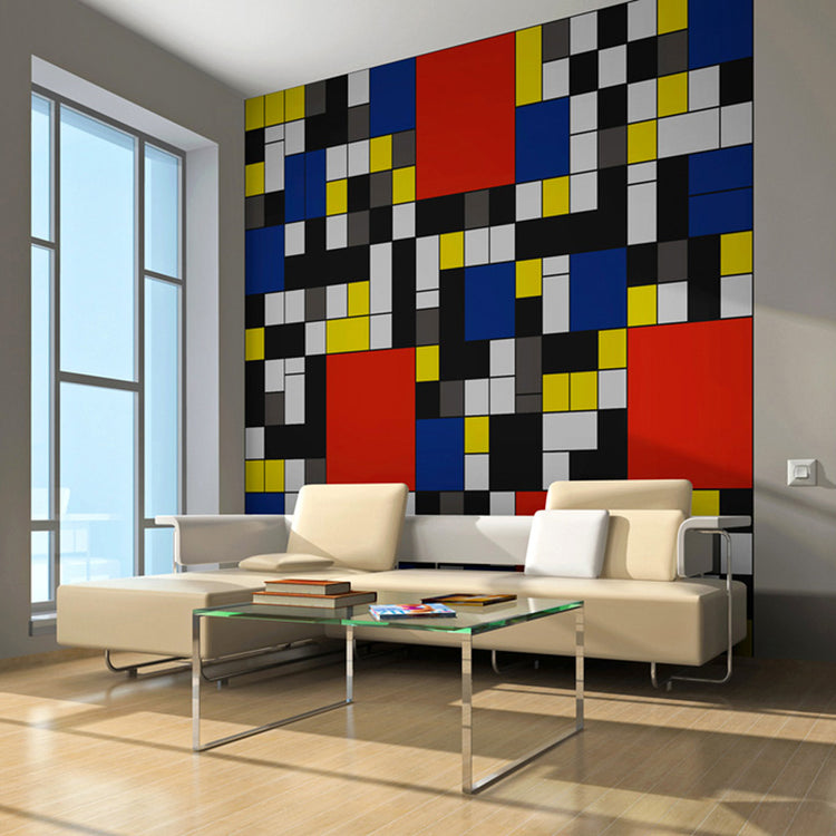 Fotobehang - Inspired by Piet Mondrian