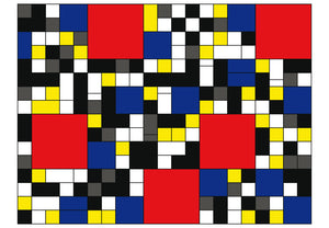 Fotobehang - Inspired by Piet Mondrian