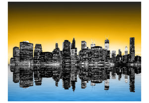 Fotobehang - Sunny glow over New York