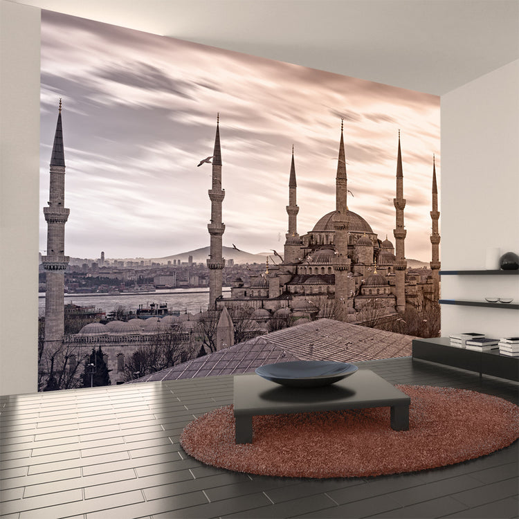 Fotobehang - Blauwe Moskee - Istanboel