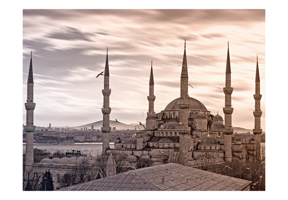 Fotobehang - Blauwe Moskee - Istanboel