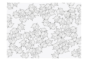 Fotobehang - White herfst