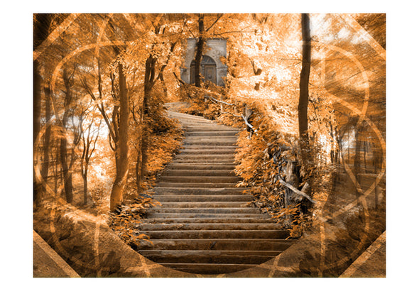 Fotobehang - Stairs to paradise
