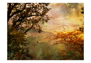 Fotobehang - Painted autumn