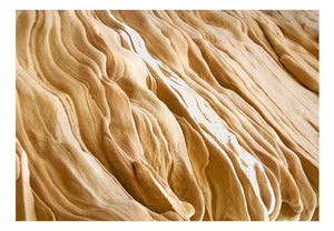 Fotobehang - Wavy sandstone forms