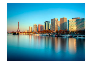 Fotobehang - Ontspanning door de Seine
