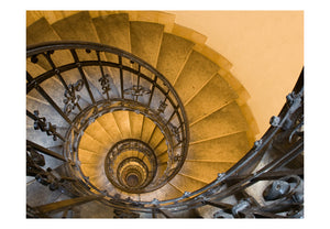Fotobehang - Stone steps in ancient tower