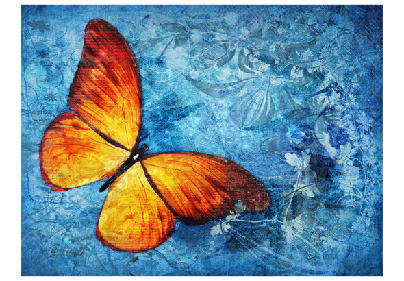 Fotobehang - Fiery butterfly