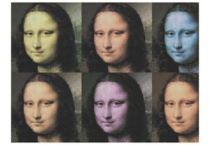 Fotobehang - Een mysterie van Mona Lisa's glimlach