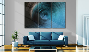Foto schilderij - Het oog van de cycloon