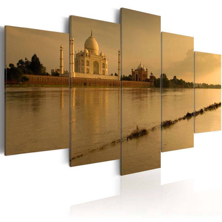 Foto schilderij - The legendary Taj Mahal