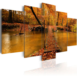 Foto schilderij - Redness of autumn