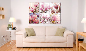 Foto schilderij - Southern magnolias