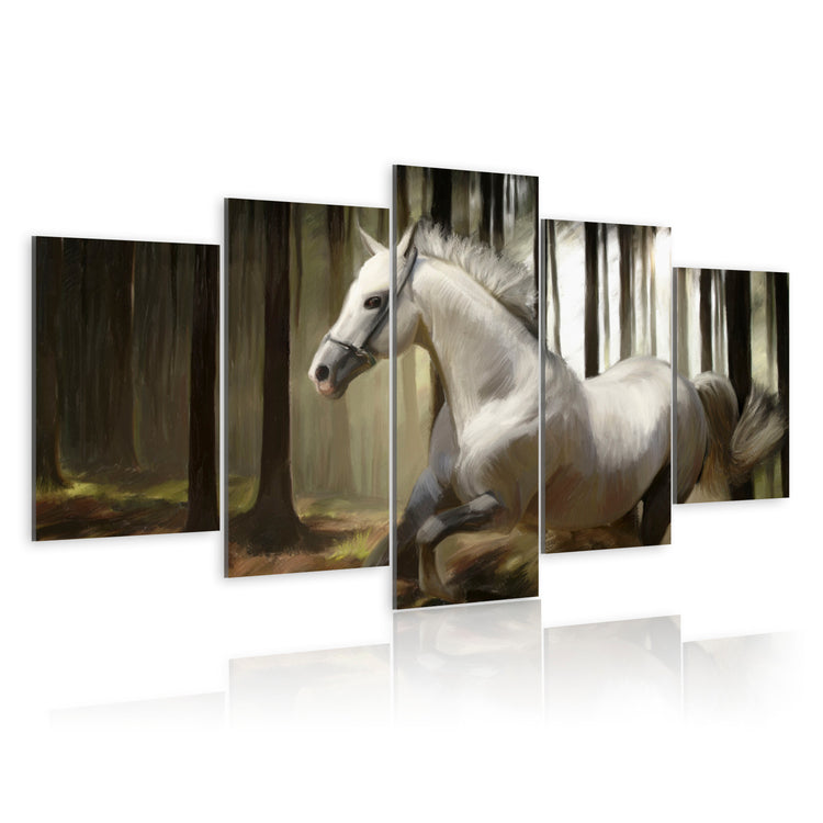 Foto schilderij - Horse running